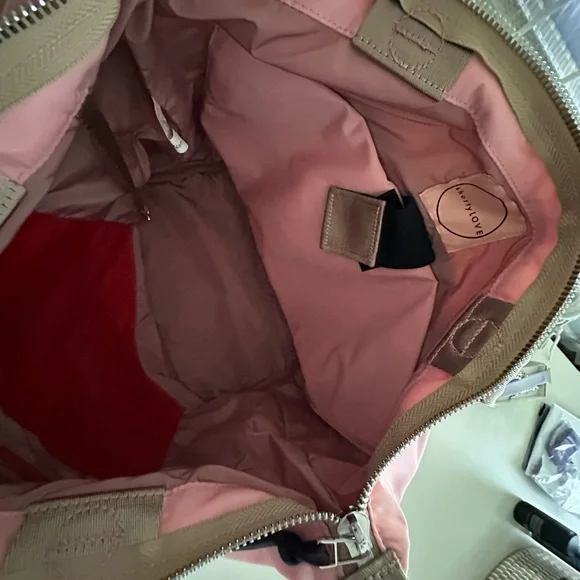 ShortyLOVE Tillie PINK tote.  No longer available in this color.  Gently used. - Picture 7 of 10